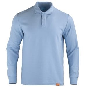 POLERA POLO ALGODÓN MANGA LARGA HOMBRE